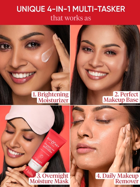 DOT & KEY Strawberry Brightening Moisturizer with Peptides & Hyaluronic Acid - 80g 2 DOT & KEY Strawberry Brightening Moisturizer with Peptides & Hyaluronic Acid - 80g