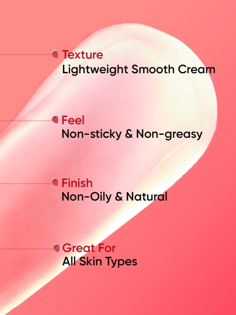 DOT & KEY Strawberry Brightening Moisturizer with Peptides & Hyaluronic Acid - 80g 6 DOT & KEY Strawberry Brightening Moisturizer with Peptides & Hyaluronic Acid - 80g