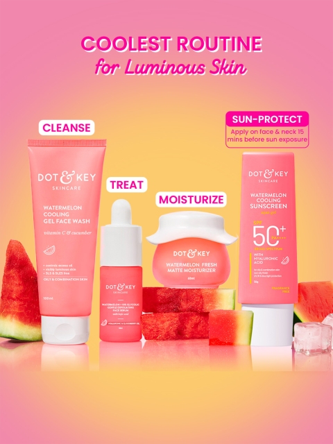 Dot & Key Watermelon Cooling Sunscreen SPF 50+ PA++++ With Hyaluronic Acid 80g 6 Dot & Key Watermelon Cooling Sunscreen SPF 50+ PA++++ With Hyaluronic Acid 80g