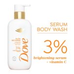 Dove 3% Brightening Serum + Vitamin C Glow Recharge Serum Body Wash - 300 ml