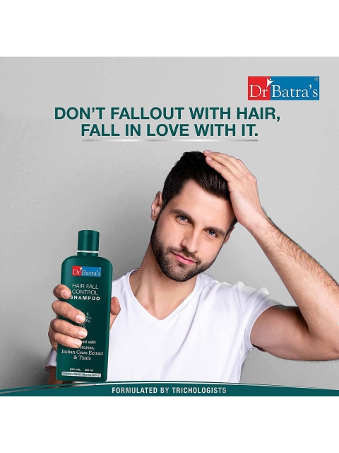 Dr. Batras Hair Vitalizing Serum 125ml + Hair Fall Control Shampoo 500ml + Hair Oil 100ml 6 Dr. Batras Hair Vitalizing Serum 125ml + Hair Fall Control Shampoo 500ml + Hair Oil 100ml