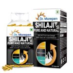 Dr. Morepen Shilajit Capsules For Strength, Stamina & Vigor - Unflavoured, 60 Caps