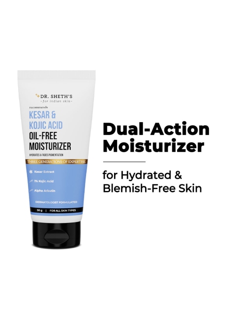 DR. SHETHS Kesar & Kojic Acid Oil Free Moisturizer - 50 g