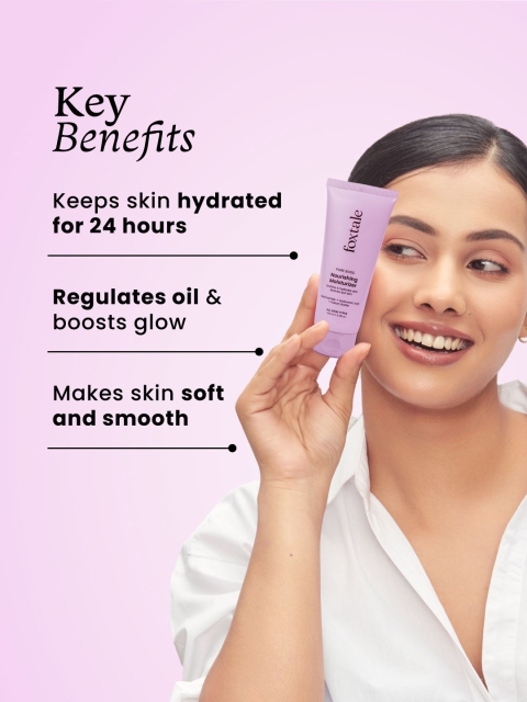 FoxTale Pure Bliss Nourishing Moisturiser with Niacinamide - 100 ml 2 FoxTale Pure Bliss Nourishing Moisturiser with Niacinamide - 100 ml
