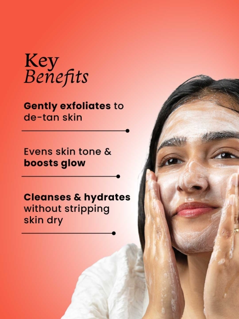 FoxTale Super Glow Face Wash with Vitamin C & Papaya Enzyme - 100 ml 2 FoxTale Super Glow Face Wash with Vitamin C & Papaya Enzyme - 100 ml