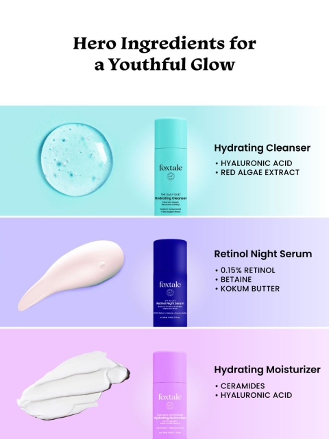 FoxTale Youthful Radiance Travel Kit for Hydration & Radiance 5 FoxTale Youthful Radiance Travel Kit for Hydration & Radiance