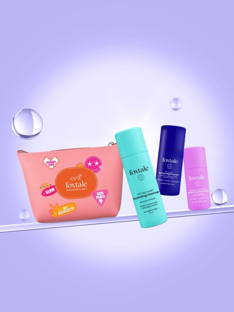 FoxTale Youthful Radiance Travel Kit for Hydration & Radiance