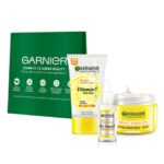 Garnier Bright Complete Vitamin C Face Wash 150g + Serum 30ml + SPF 40 Serum Cream 45g