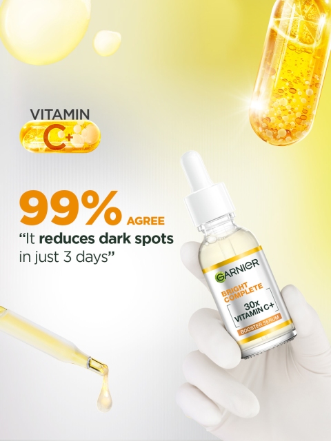 Garnier Skin Naturals Bright Complete 30X Vit C Booster Face Serum - 50 ml 5 Garnier Skin Naturals Bright Complete 30X Vit C Booster Face Serum - 50 ml