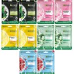 Garnier Skin Naturals Set of 10 Serum Face Sheet Masks for All Skin Types - 280 g