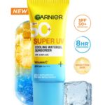 Garnier Super UV Cooling Water Gel Sunscreen 8Hr Freshness No White Cast SPF50 PA++++ 60ml