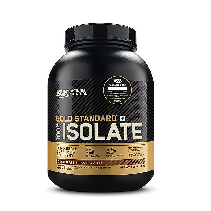Gold Standard 100% Isolate | Chocolate Bliss | 3 lbs 1 Gold Standard 100% Isolate | Chocolate Bliss | 3 lbs