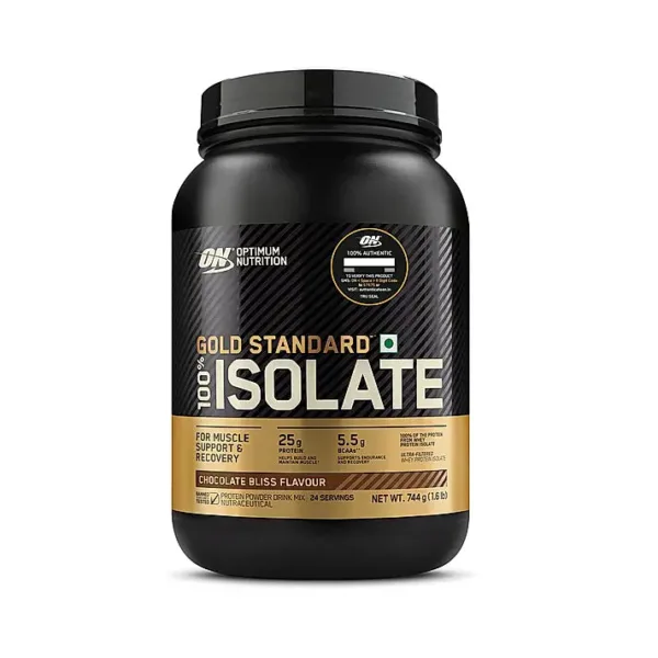 Gold Standard 100% Whey Protein Isolate| 744 g (1.6 lbs) | Chocolate Bliss