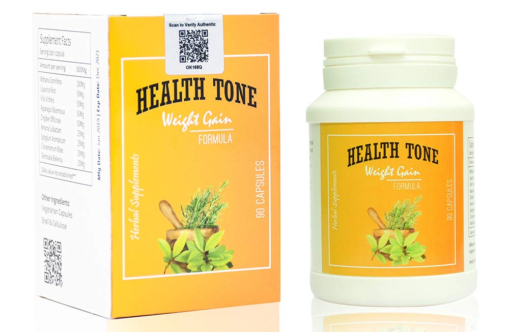 Health Tone Winlip Herbal Weight Gain Capsules|Muscle Gain 500Mg, 90 Count|For Men & Women 1 Health Tone Winlip Herbal Weight Gain Capsules|Muscle Gain 500Mg, 90 Count|For Men & Women