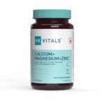 HealthKart hk vitals Calcium Magnesium & Zinc (60 Tablets) | With Vitamin D3, Calcium Supplement for Women and Men | For Bone Health & Joint Support