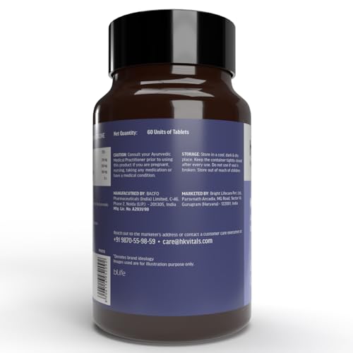 HealthKart hk vitals Muscle Builder (60 Tablets) 4 HealthKart hk vitals Muscle Builder (60 Tablets) | Blend of Ashwagandha, Shatavari and Safed Musli | For Immunity, Muscle Strength and Vitality