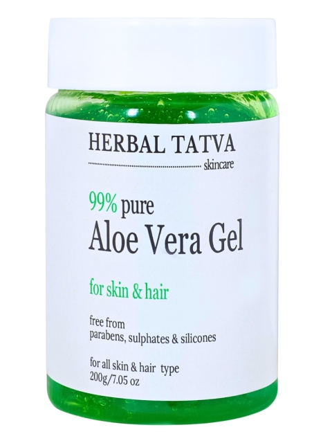HERBAL TATVA Pure Aloe Vera Gel For Skin & Hair - 200 g