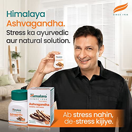 Himalaya Ashvagandha General Wellness Tablets | Stress Relief | Rejuvenates Mind & Body - 60 Tablets 3 Himalaya Ashvagandha General Wellness Tablets | Stress Relief | Rejuvenates Mind & Body - 60 Tablets