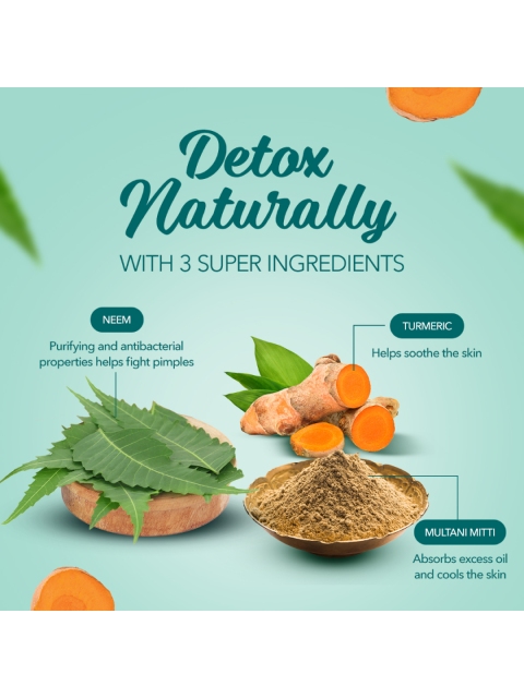 Himalaya Purifying Neem Pack with Turmeric for Oily Skin - 100g 4 Himalaya Purifying Neem Pack with Turmeric for Oily Skin - 100g