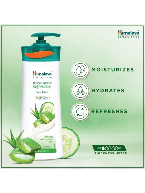 Himalaya Set Of 2 Aloe & Cucumber Refreshing Body Lotion - 400ml Each 3 Himalaya Set Of 2 Aloe & Cucumber Refreshing Body Lotion - 400ml Each