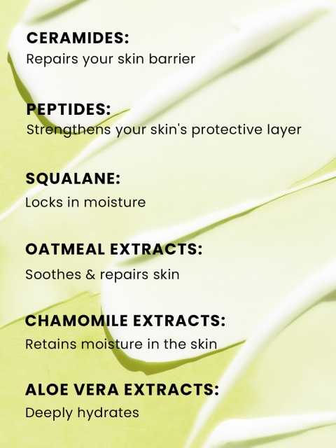 Hyphen Barrier Care Cream For Oily & Combination Skin with Ceramide & Peptide - 50ml 4 Hyphen Barrier Care Cream For Oily & Combination Skin with Ceramide & Peptide - 50ml