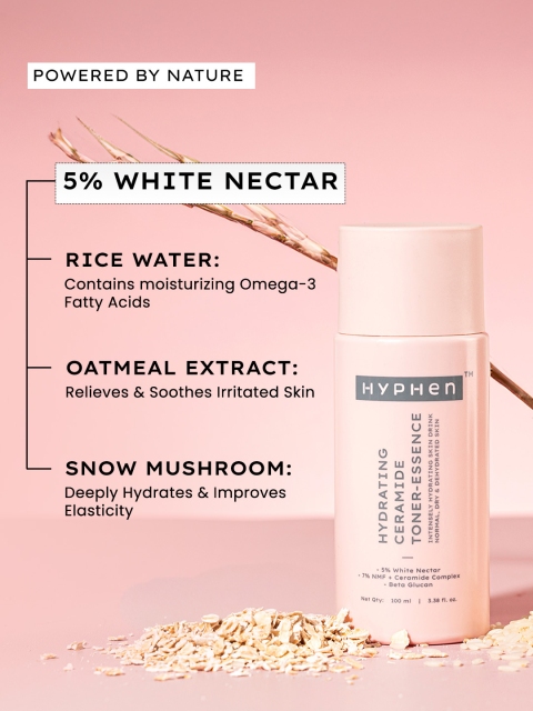 Hyphen Hydrating Ceramide Toner Essence With 5% White Nectar - 100 ml 4 Hyphen Hydrating Ceramide Toner Essence With 5% White Nectar - 100 ml