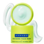 Hyphen Ice Dunk Cooling Face Mask with 31% Cooling Active & 3% Caffeine for Instant Depuff