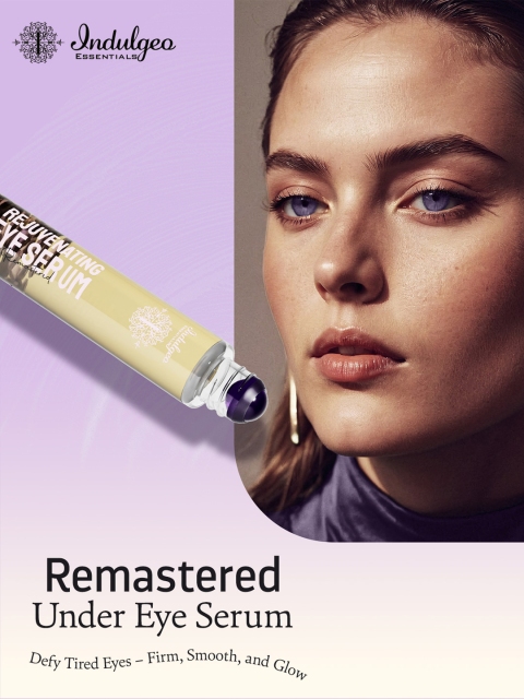 Indulgeo Essentials Remastered Rejuvenating Under Eye Roll On Serum - 10 ml 2 Indulgeo Essentials Remastered Rejuvenating Under Eye Roll On Serum - 10 ml