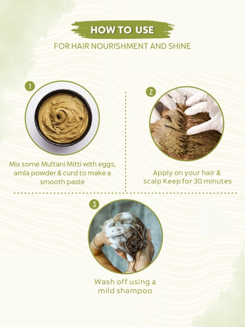 Indus Valley BIO Organic Pure Multani Mitti Powder - 350 g 6 Indus Valley BIO Organic Pure Multani Mitti Powder - 350 g