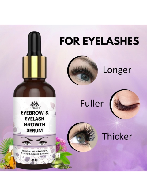 INTIMIFY Eyebrow & Eyelash Growth Serum - 30ml 3 INTIMIFY Eyebrow & Eyelash Growth Serum - 30ml