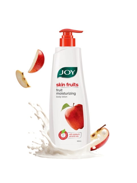 JOY Skin Fruits Body Lotion With Almond Oil, Jojoba Oil & Apple Extracts - 500ml