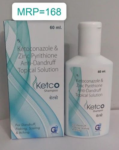 Ketoconazole and Zinc Pyrithione Anti-Dandruff Topical Solution