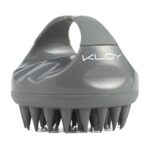KLOY Grey Hair Scalp Massager Exfoliator Shampoo Brush with Soft Silicone Bristles