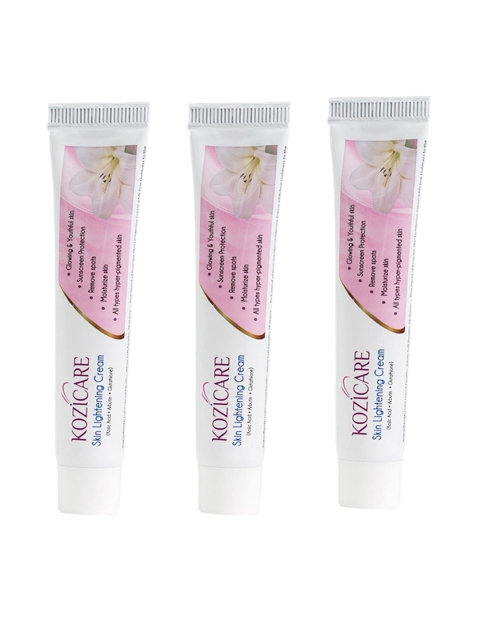 KOZICARE Set Of 3 Skin Lightening Cream - 15 g Each