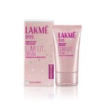 Lakme 9 To 5 Lumi Lit Cream - Highlighter + Moisturizer with Hyaluronic Acid 30 g - Silver