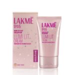 Lakme 9 To 5 Lumi Lit Cream - Highlighter + Moisturizer with Hyaluronic Acid 30g-Dewy Rose