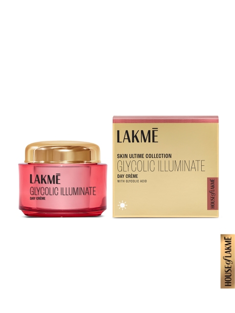 Lakme Glycolic Illuminate Day Creme With Glycolic Acid For Radiant & Even Tone Skin - 50g 2 Lakme Glycolic Illuminate Day Creme With Glycolic Acid For Radiant & Even Tone Skin - 50g