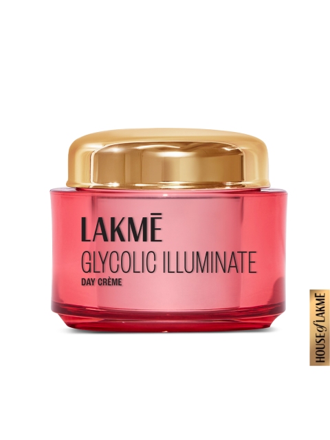 Lakme Glycolic Illuminate Day Creme With Glycolic Acid For Radiant & Even Tone Skin - 50g