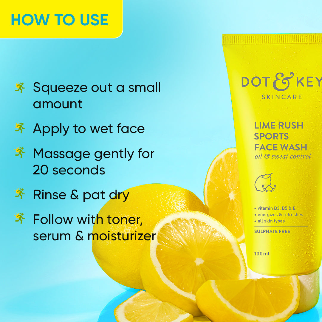 Lime Rush Sports Facewash 6 Lime Rush Sports Facewash