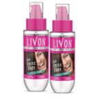 Livon 2 Pcs Hair Serum For Dry & Frizzy Hair For Shine & Damage Protection - 100ml Each