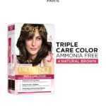 L'Oreal Paris Excellence Creme Triple Care Hair Color 72ml+100g - Natural Brown 4
