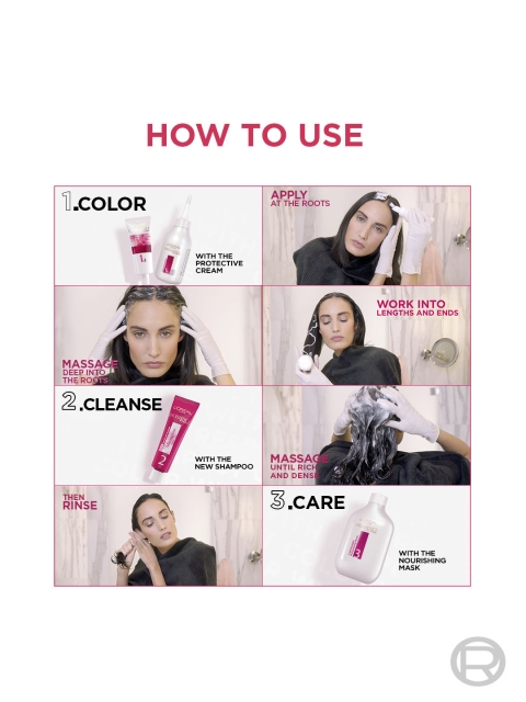 L'Oreal Paris Excellence Creme Triple Care Hair Color 72ml+100g - Natural Brown 4 5 L'Oreal Paris Excellence Creme Triple Care Hair Color 72ml+100g - Natural Brown 4