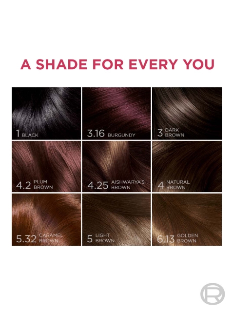 L'Oreal Paris Excellence Creme Triple Care Hair Color 72ml+100g - Natural Brown 4 6 L'Oreal Paris Excellence Creme Triple Care Hair Color 72ml+100g - Natural Brown 4