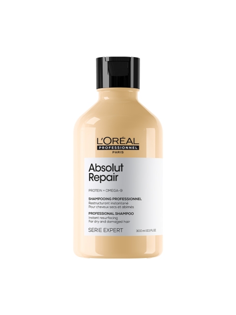 LOreal Professionnel Absolut Repair Shampoo for Dry Hair with Protein & Omega-9 - 300ml