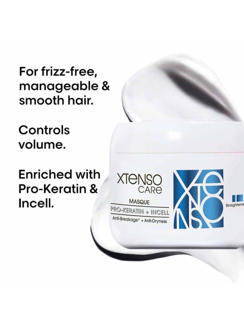 LOreal Professionnel Xtenso Care Masque for Frizz-Free, Smooth & Manageable Hair - 196g 3 LOreal Professionnel Xtenso Care Masque for Frizz-Free, Smooth & Manageable Hair - 196g