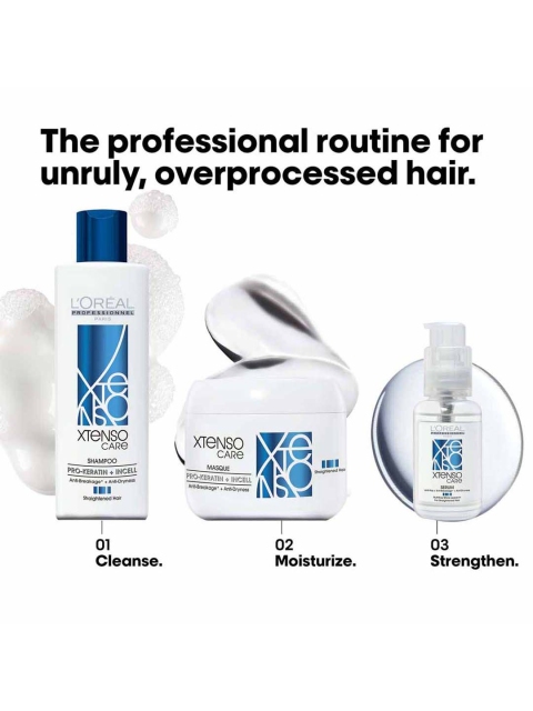 LOreal Professionnel Xtenso Care Shampoo for Frizz-Free, Smooth & Manageable Hair - 250ml 6 LOreal Professionnel Xtenso Care Shampoo for Frizz-Free, Smooth & Manageable Hair - 250ml