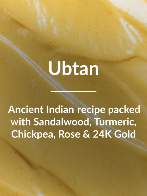 Lotus Botanicals Ubtan De-Tan Radiance Face Scrub with 24K Gold - 100g 2 Lotus Botanicals Ubtan De-Tan Radiance Face Scrub with 24K Gold - 100g