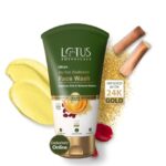 Lotus Botanicals Ubtan De-Tan Radiance Infused with 24K Gold Face Wash - 100 ml