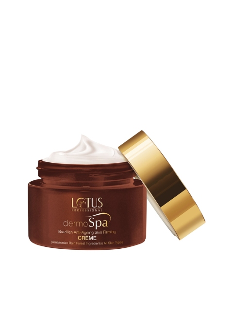 Lotus Herbals DermoSpa Brazilian Anti-Ageing Skin Firming Creme with SPF 20 50g