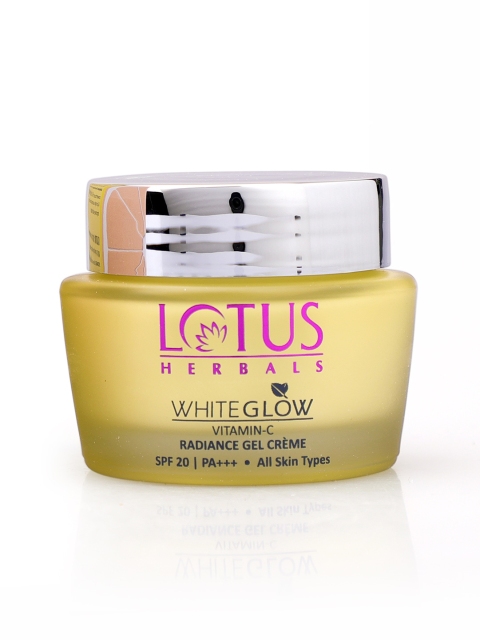 Lotus Herbals White Glow Vitamin C Radiance SPF 20 PA+++ Gel Creme - 50g
